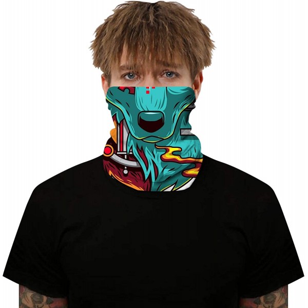 Balaclavas Unisex Seamless Rave Multifunctional Headwear Face Mask Headband Neck Gaiter - Style36 - C21989OXL7T $12.16