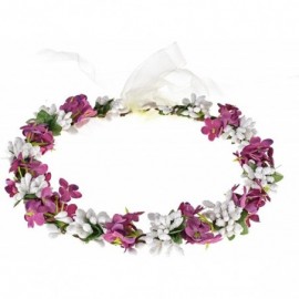 Headbands Nature Flower Crown Fruit Headband Boho Garland Wedding Photo Prop - Purple - CW180GA67YO $11.98