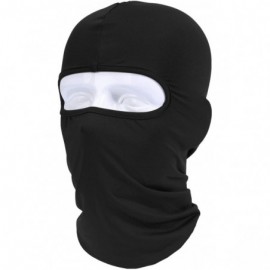 Balaclavas Balaclava Face Mask Hot Weather Summer UV Protection- Black - 1-black - C118X5UW7AM $7.93