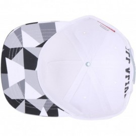 Baseball Caps Animal Paper Folding Rubber Logo Flat Bill Snapback Hat Baseball Cap - Zebra-white - C812FXL7S5R $32.34