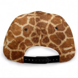 Baseball Caps Skin Print Unisex Baseball Cap Low Profile Adjustable Dad Hat - Giraffe - C31922OOWHK $12.23