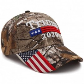 Baseball Caps Trump 2020 Keep America Great Campaign Embroidered USA Flag Hats Baseball Trucker Cap for Men and Women - CQ18Z...