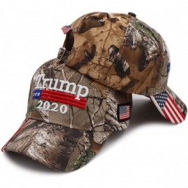 Baseball Caps Trump 2020 Keep America Great Campaign Embroidered USA Flag Hats Baseball Trucker Cap for Men and Women - CQ18Z...