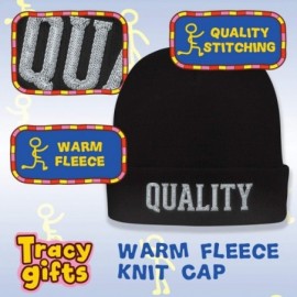 Skullies & Beanies got Marilyn? - Beanie Skull Cap with Fleece Liner - Black - CN18YOONXS5 $21.00