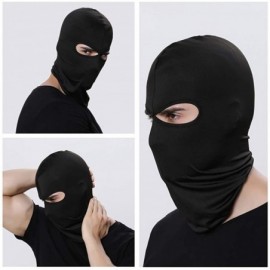 Balaclavas Scarf Full Face Soft Under Helmet Breathable Balaclava Outdoor Sports Cycling Hat - Dark Green - CL18KGAIA3R $9.49