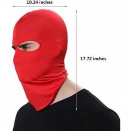 Balaclavas Scarf Full Face Soft Under Helmet Breathable Balaclava Outdoor Sports Cycling Hat - Dark Green - CL18KGAIA3R $9.49