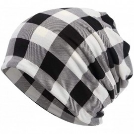 Skullies & Beanies Chemo Hat Beanie Turban Cancer Cap Headwear Women - Black - CT18KORYKZS $9.43