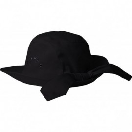 Bucket Hats Women's Knotted Cloche Hat - Black - C6115QFR7AB $36.83