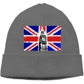 Skullies & Beanies Vintage London Flag Men/Women Stretchy & Soft Sports Beanie Hat - Deepheather - CA18K7QA60L $13.77