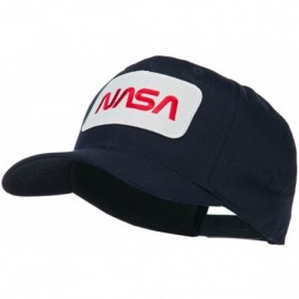 Baseball Caps NASA Logo Embroidered Patched High Profile Cap - Navy - C511MJ3T801 $13.62