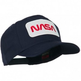 Baseball Caps NASA Logo Embroidered Patched High Profile Cap - Navy - C511MJ3T801 $13.62