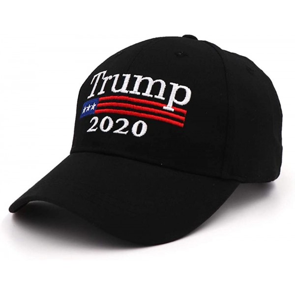 Baseball Caps Men Women Make America Great Again Hat Adjustable USA MAGA Cap-Keep America Great 2020 - 2020 (Black) - CT18CZU...