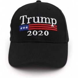 Baseball Caps Men Women Make America Great Again Hat Adjustable USA MAGA Cap-Keep America Great 2020 - 2020 (Black) - CT18CZU...