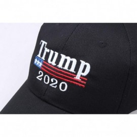 Baseball Caps Men Women Make America Great Again Hat Adjustable USA MAGA Cap-Keep America Great 2020 - 2020 (Black) - CT18CZU...