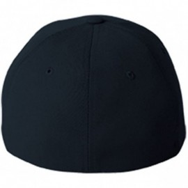 Baseball Caps Navy Seal Silver Logo Flexfit Adult Pro-Formance Hat Dark Navy Small/Medium - CU184SWAO7Z $20.12