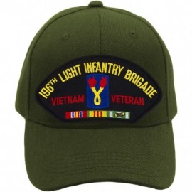 Baseball Caps 196th Light Infantry Brigade - Vietnam Hat/Ballcap Adjustable One Size Fits Most - Olive Green - CY18QAY5SOD $2...