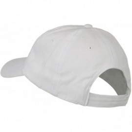 Baseball Caps Solid Brushed Cotton Twill Low Profile Cap - White - White - C511918D4M5 $8.03