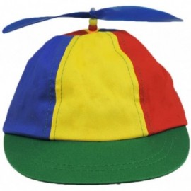 Skullies & Beanies Propeller Beanie Multi-Color Baseball Style Cap - CN115P0FQBF $10.90