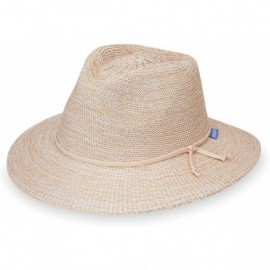 Sun Hats Women's Victoria Fedora Sun Hat - UPF 50+- Adjustable- Packable- Modern Style- Designed in Australia - C61927Y0MA2 $...