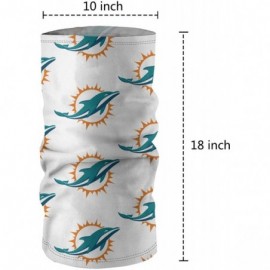 Balaclavas Protection Balaclava Sunscreen Breathable Festivals - Miami Dolphins-24 - C5197ZM6HAU $15.86