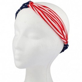 Headbands Small Print Patriotic July 4th Independence Day Head wrap - CL12F8L74B5 $7.76