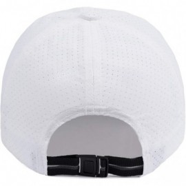 Baseball Caps Mesh Baseball Cap Quick Dry Cooling Sun Hat Unstructured Portable Sports Cap for Hiking Golf Running Tennis - C...