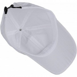 Baseball Caps Mesh Baseball Cap Quick Dry Cooling Sun Hat Unstructured Portable Sports Cap for Hiking Golf Running Tennis - C...