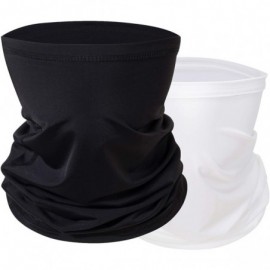 Balaclavas 2PCS Face Mask Bandanas-UV Protection Neck Gaiter Face Scarf Face Mask 12+ Ways To Wears - B - C218OAZQI9D $10.40