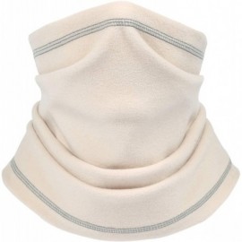 Balaclavas Thermal Warmer Gaiter Winter Motorcycle - Beige - CV18ZD4AEAQ $14.38