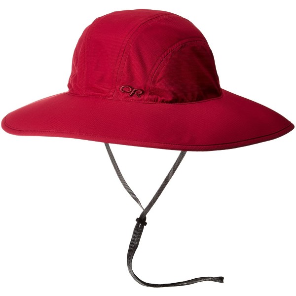 Sun Hats Women's Oasis Sun Sombrero - Raspberry - CY184Y3HWQI $36.95