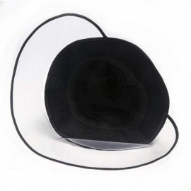 Baseball Caps Protective Hat-Baseball Cap with Cover Bucket Cap with Clear Cover - Non-detachable - C5197EOMTDZ $28.26