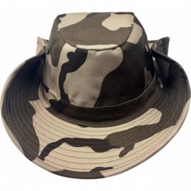 Sun Hats Boonie Bush Outdoor Fishing Hiking Hunting Boating Snap Brim Hat Sun Cap Bucket - Desert Camo S - C018533LGU3 $11.90