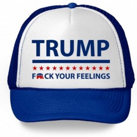 Baseball Caps Trump Trucker Hat Trump 2020 Campaign Hat Funny Republican Gifts - Trump F@ck Your Feelings - CH18HAM695N $16.16