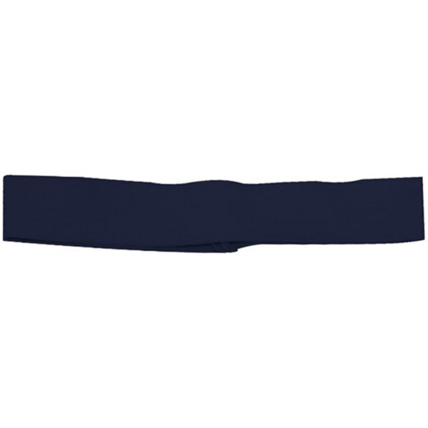 Fedoras Stretchable Hat Band for Fedora Navy Blue - CL119Z8WNHX $7.50