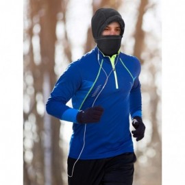 Balaclavas 2 Pieces Balaclava Fleece Hood Ski Face Mask Hat Winter Face Neck Warmer for Men and Women - Gray - CF18W4EXKDE $1...