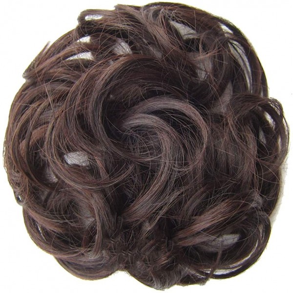 Fedoras Extensions Scrunchies Pieces Ponytail - A2 - C718ZLZL8IA $10.17