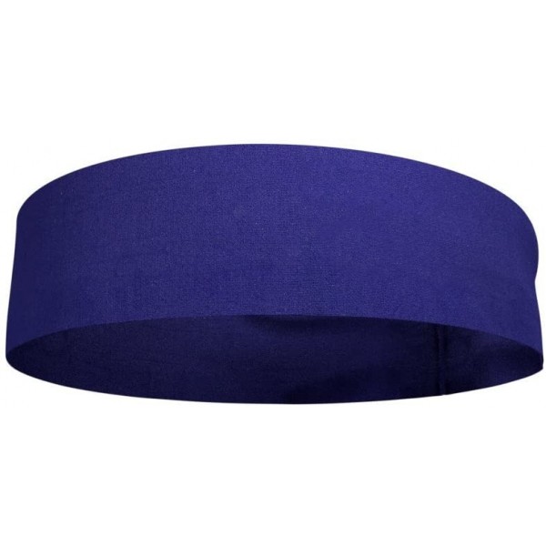 Headbands WICKING HEADBAND Sweatband - Navy - CU11KRYU14B $8.21