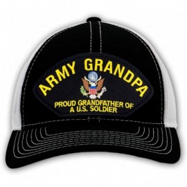 Baseball Caps Army Grandpa Grandfather Adjustable - CW18OWA69WQ $49.47