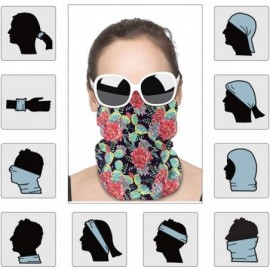Balaclavas Personalized Face Covering Balaclava-Headband Neck Gaiter- Seamless Face Cover Bandanas for Woman - Style 13 - C81...
