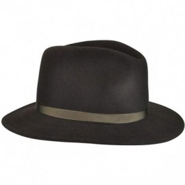 Fedoras Wilton Fedora Hat - Brown - CD12G57BVFL $38.32