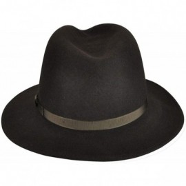 Fedoras Wilton Fedora Hat - Brown - CD12G57BVFL $38.32