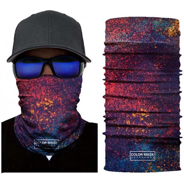 Balaclavas Magic Scraf Rave Bandana Neck Gaiter Unisex SeamlessTube Headwear Bandana Motorcycle Face Balaclava for Women Men ...