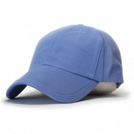 Baseball Caps Vintage Washed Cotton Soft Mesh Adjustable Baseball Cap - Light Blue - CI180ENQK9S $12.19