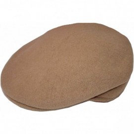 Newsboy Caps Men's Wool Ascolt Ivy Cabbie Hat - Camel - CY12BASM9M3 $26.48