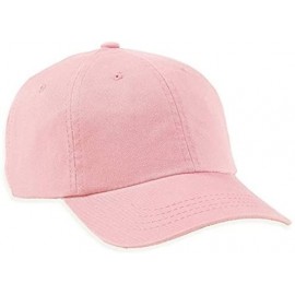 Baseball Caps Unstructured Baseball Cap-0670 - Pink - CM129XL90SB $20.10