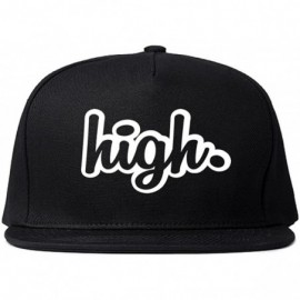 Baseball Caps High Weed Faded DAP Smoke Marijuana Snapback Hat - CN11NNKX0NZ $19.43