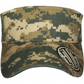 Baseball Caps Premium Plain SunVisor Baseball Golf Fishing Tennis Cap Hat Adjustable Unisex - Digi Camo - C31889X5E3L $6.81
