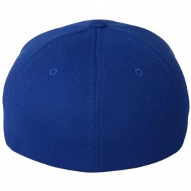 Baseball Caps Athletic Cool and Dry Pique Mesh Cap - Royal Blue - CO11OH9YJAX $9.73