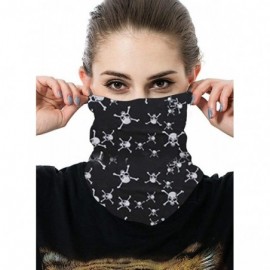 Balaclavas Unisex Multifunctional Seamless Bandana Face Mask Neck Gaiter Headwear Tube Mask Scarf - Skull 4 - C919846L4S0 $7.66