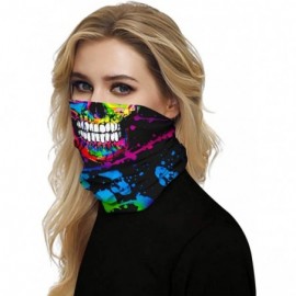 Balaclavas Bandana Face Mask Neck Gaiter- Cool Lightweight Unisex Scarf Mask Tube Multifunctional Headwear - CL1992MQK7K $26.10